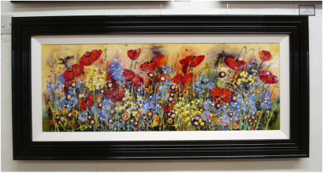 Rozanne Bell Original Poppies I Mirfield West Yorkshire