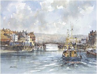 John Sibson Limited Edition Print Return To Whitby