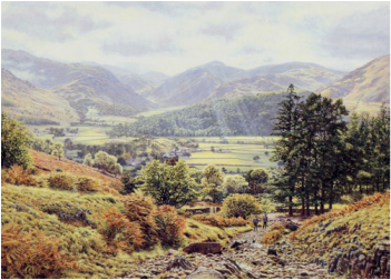 Keith Melling Open Edition Print Borrowdale