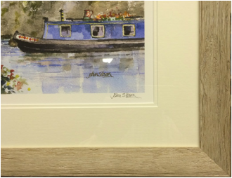 John Sibson Limited Edition Print Frame Used On His Prints