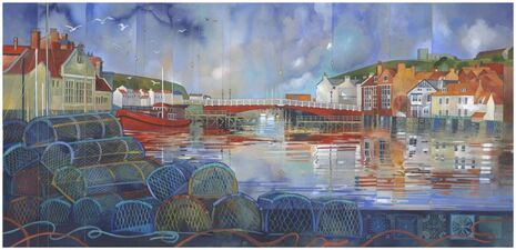 Lobster Pots By Kate Lycett Limited Edition Print 