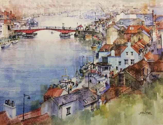 John Sibson Limited Edition Print Whitby Yorkshire