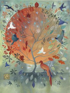 Kate Lycett Limited Edition Print The Tree Of Life Hebden Bridge 